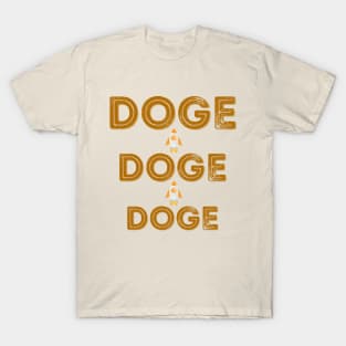 DOGE Dogecoin to the Moon ! - Crypto - Cryptocurrency T-Shirt